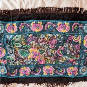 Ladies Vibrant Scarf Multi Colored Shady Character